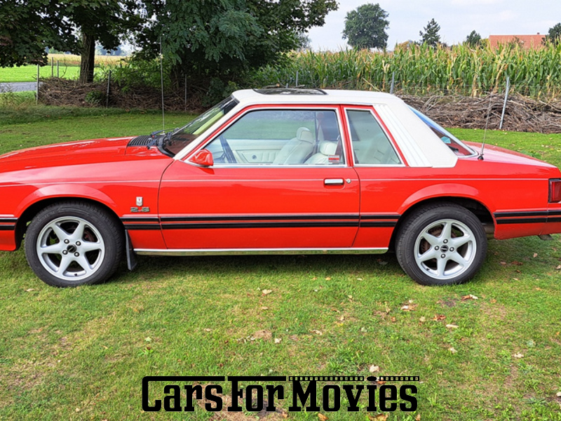 CarsForMovies | Ford-Werke GmbH Mustang II 1979 Deutschland Rot Sonstige Zivilfahrzeug Freizeitfahrzeug Niedersachsen 7449 
